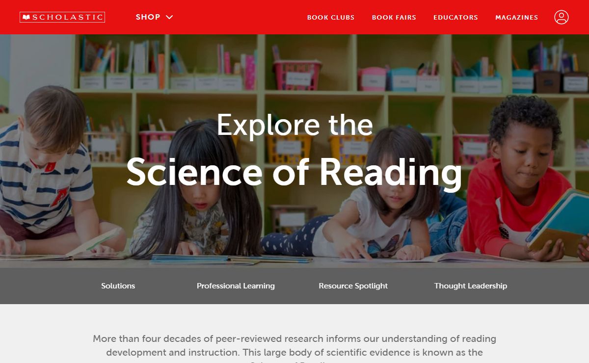 Science of Reading | Scholastic Education