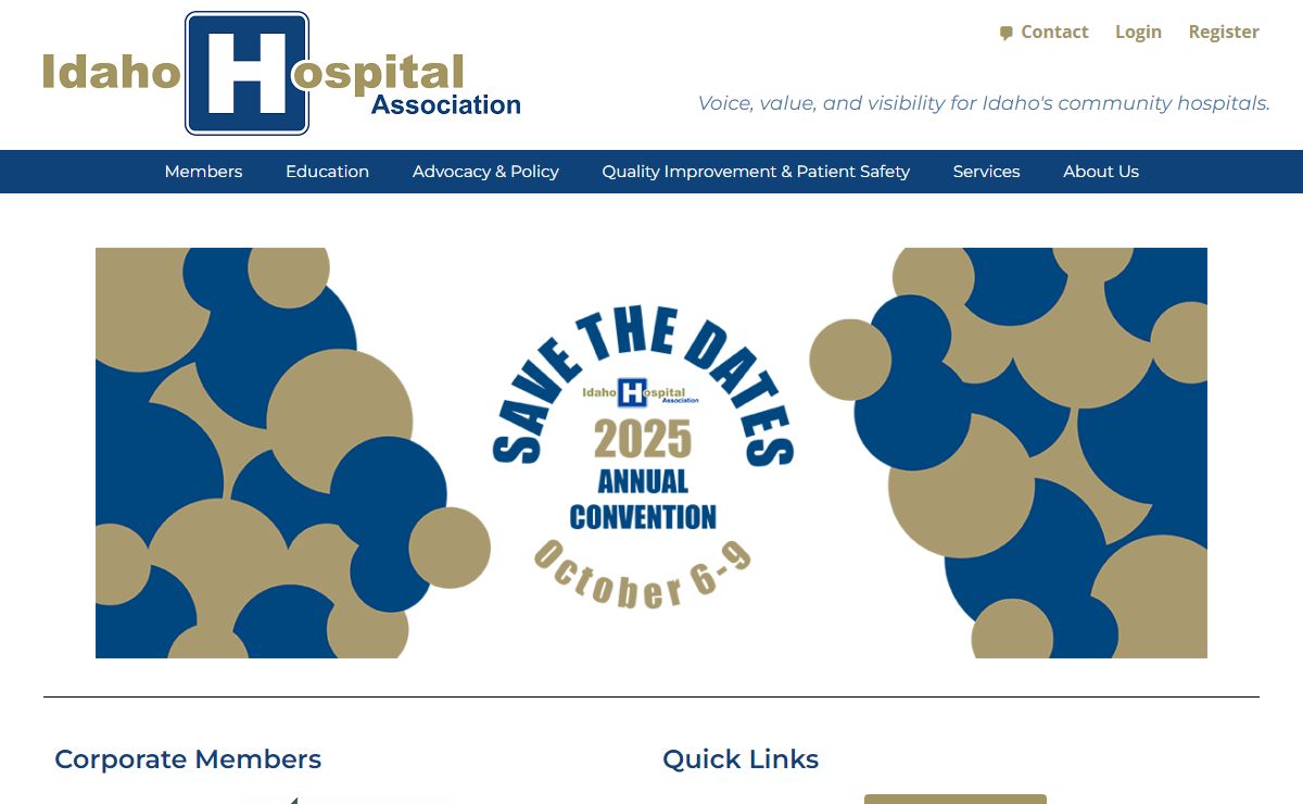 Idaho Hospital Association – Voice, value, and visibility for Idaho's community hospitals.
