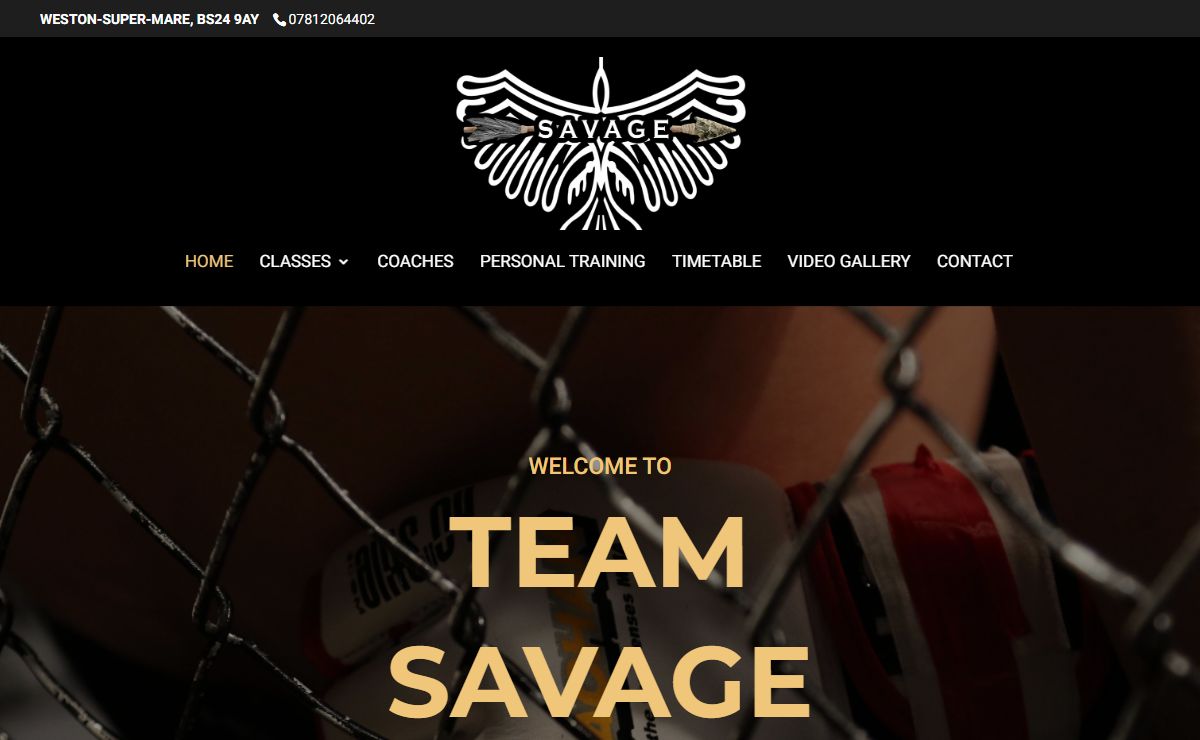 Team Savage - MMA Gym Weston Super Mare, Mixed Martial Arts & Boxing Gym