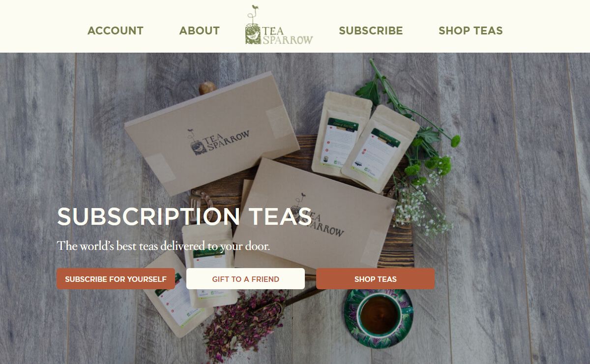 Home - Tea Sparrow - USA