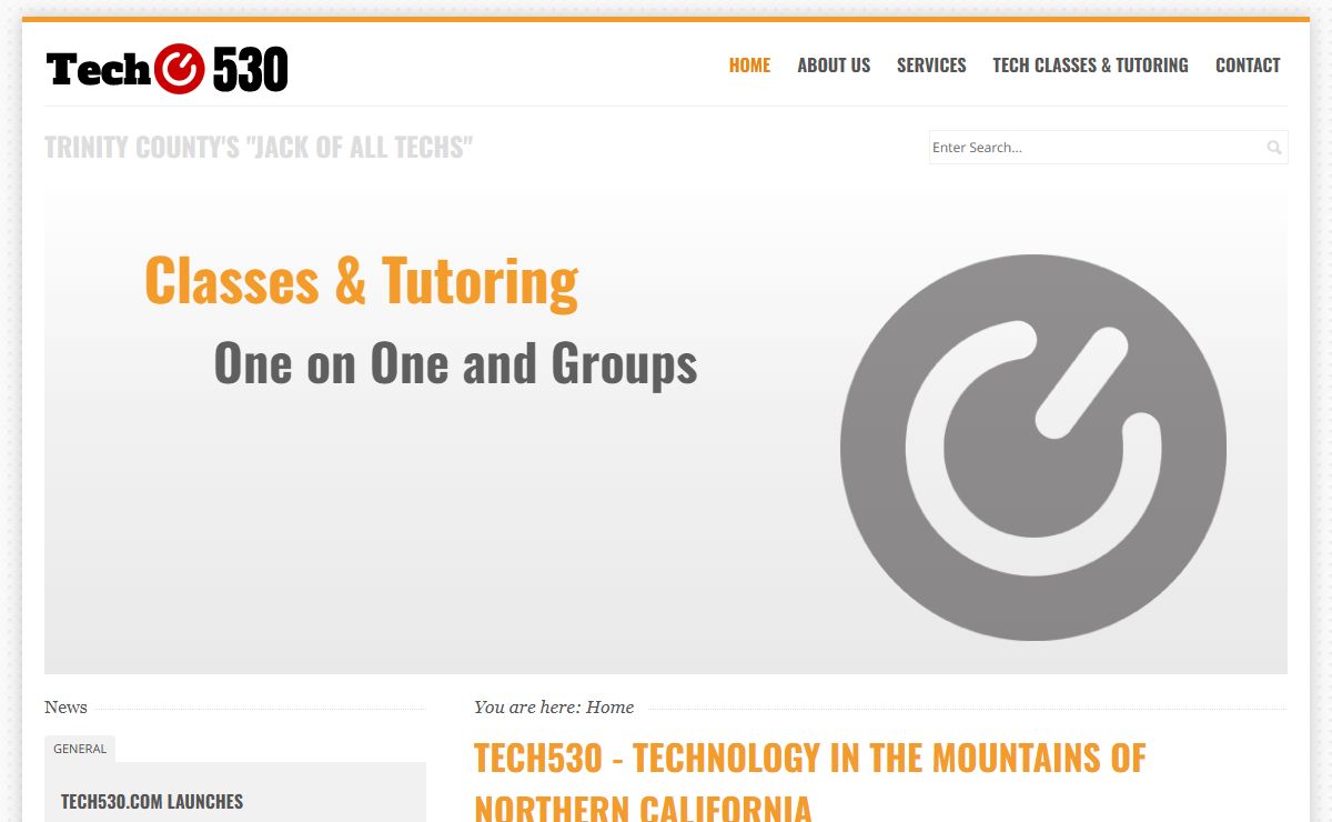 Tech530 - Technology in the Mountains of Northern California - Tech530
