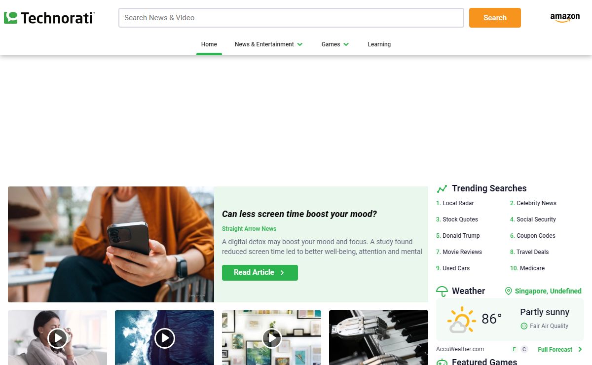Home - Welcome to Technorati