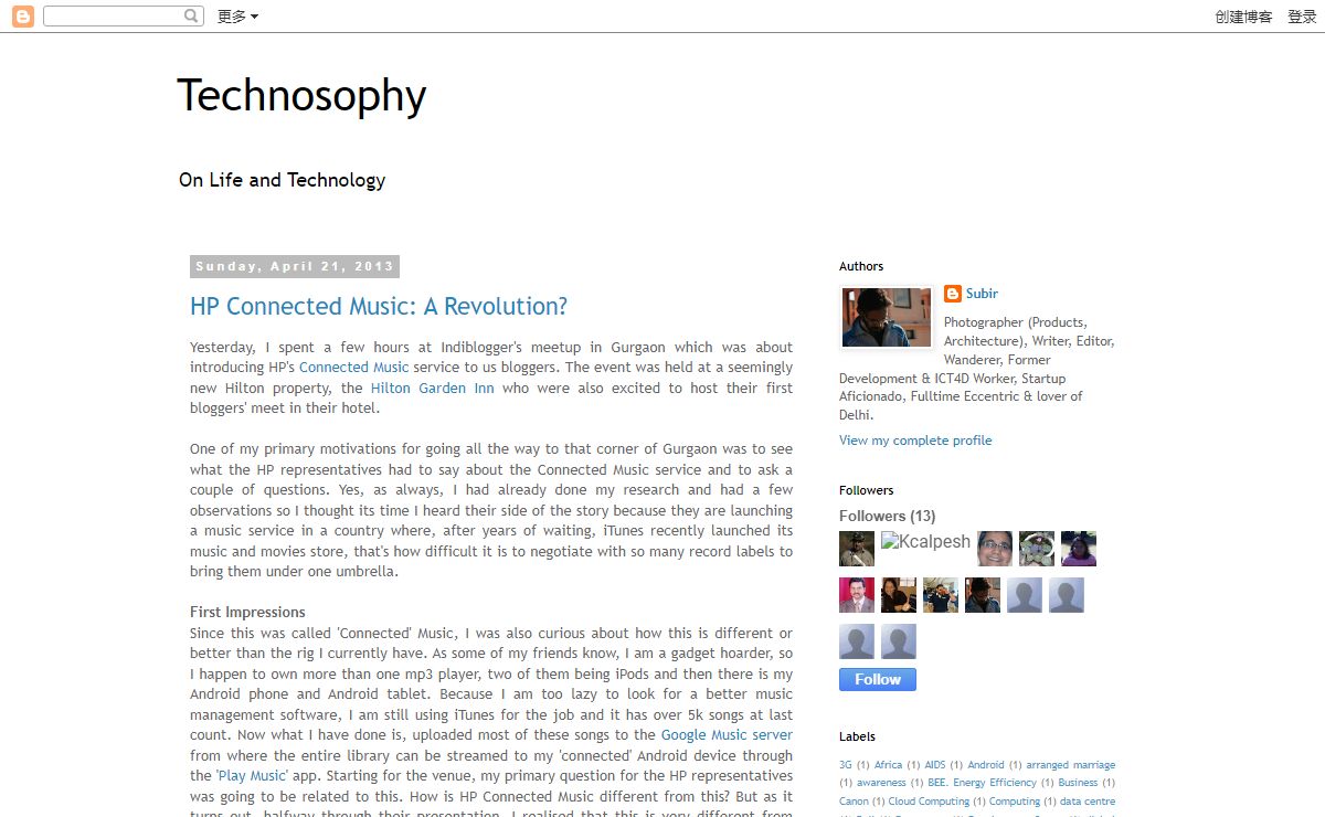 Technosophy