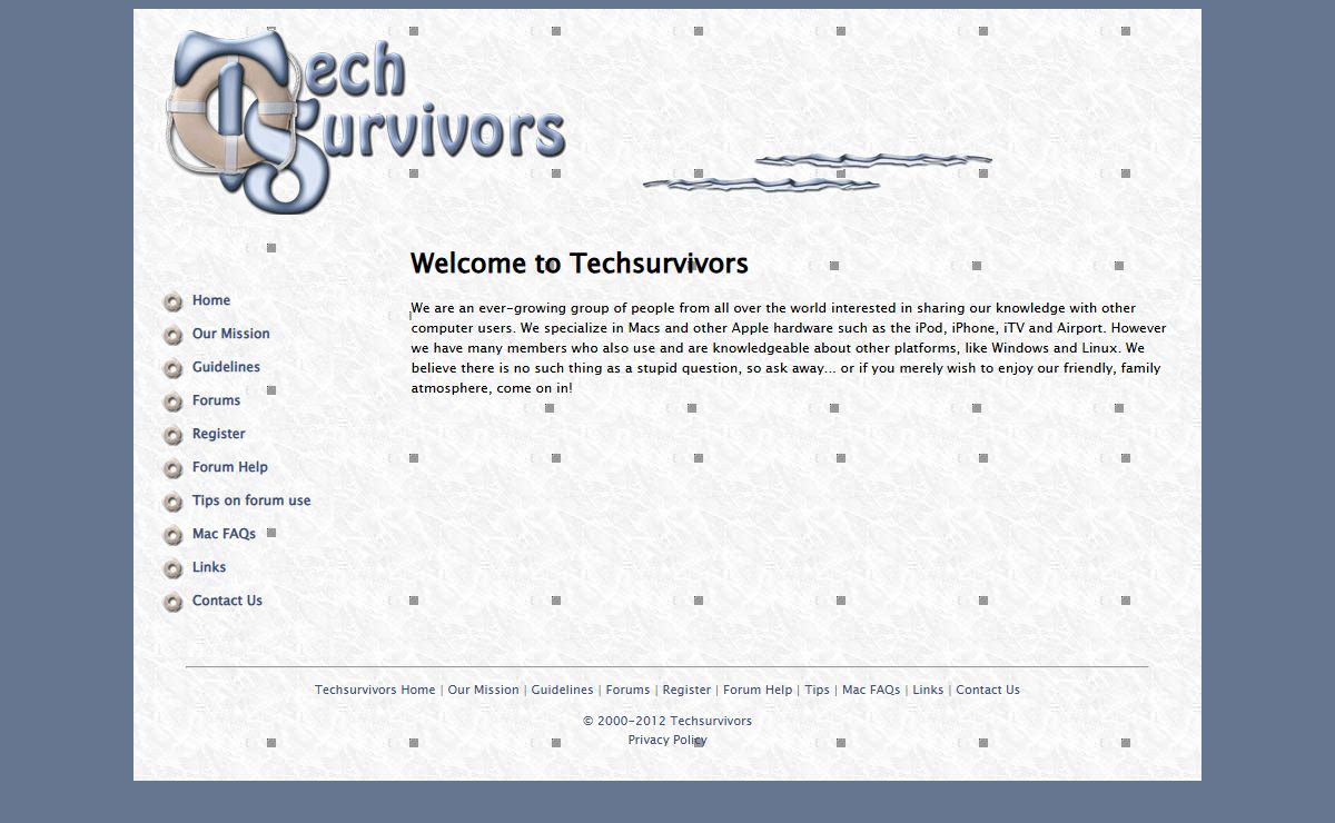 Welcome to Techsurvivors