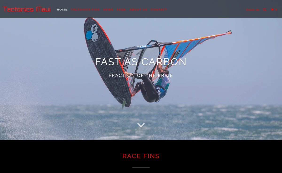 Tectonics Maui Windsurf Fins