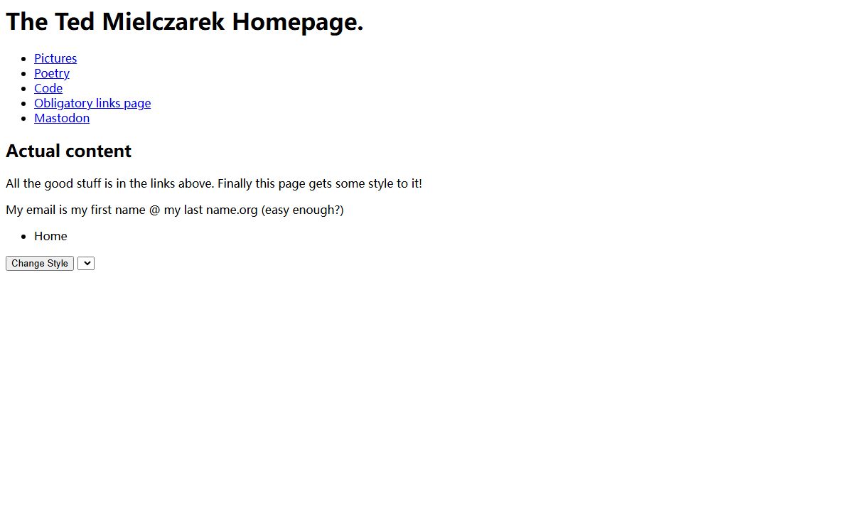 Ted dot Mielczarek dot org