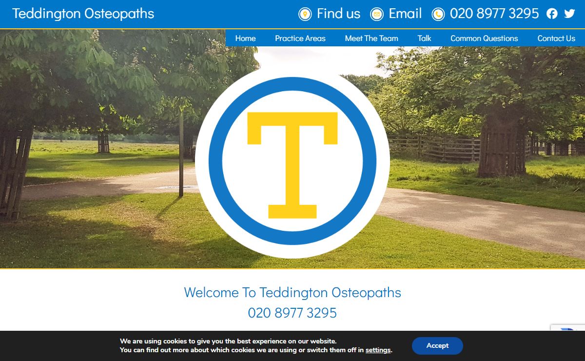 Teddington Osteopaths - Welcome To Teddington Osteopaths