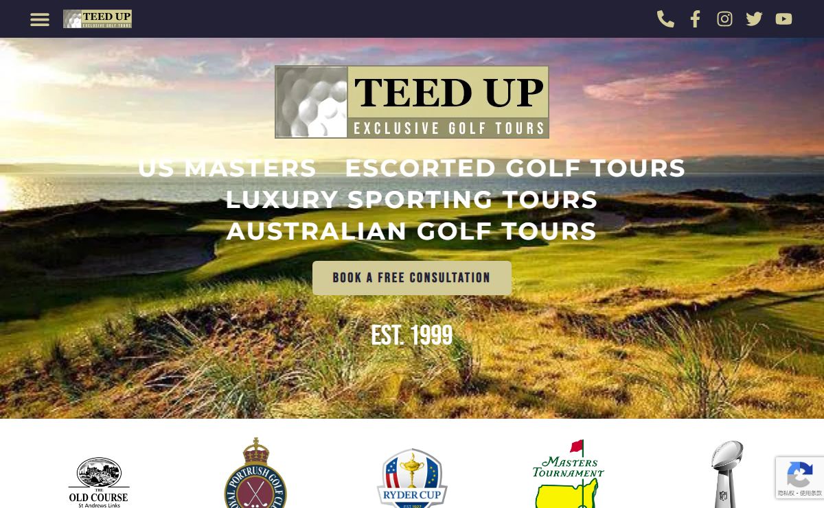 Teed Up Golf Tours - Home - Teed Up Golf Tours
