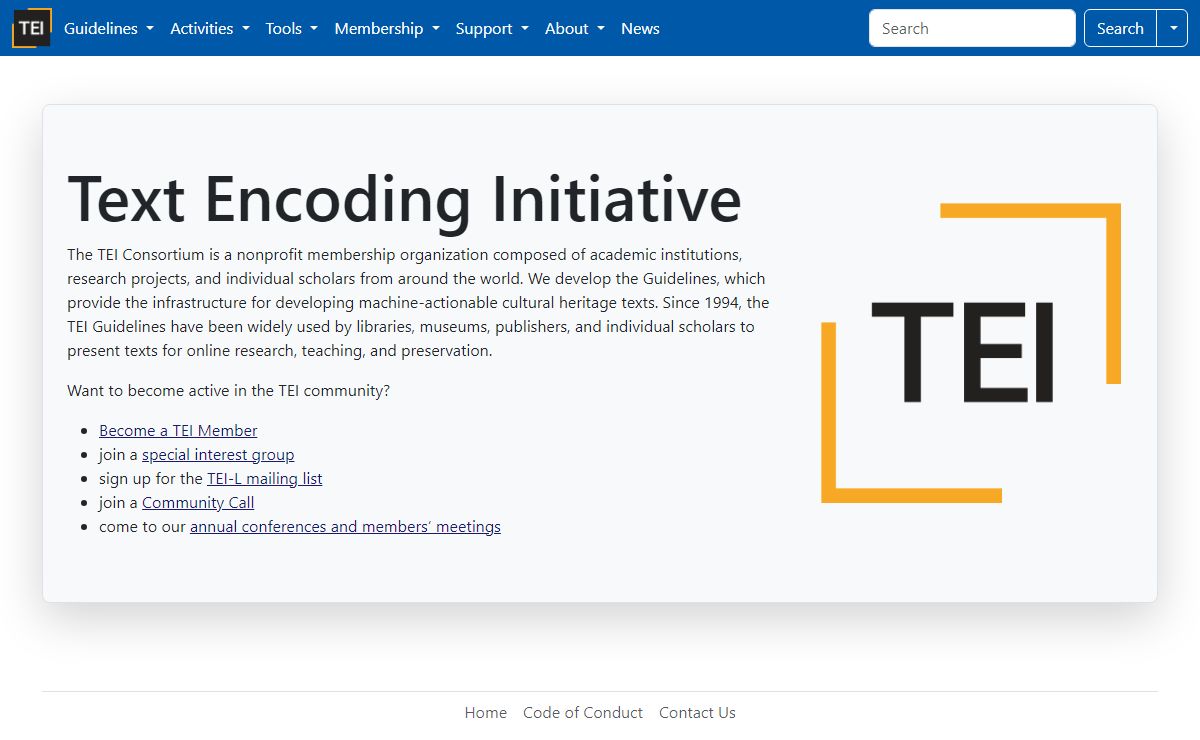 Text Encoding Initiative