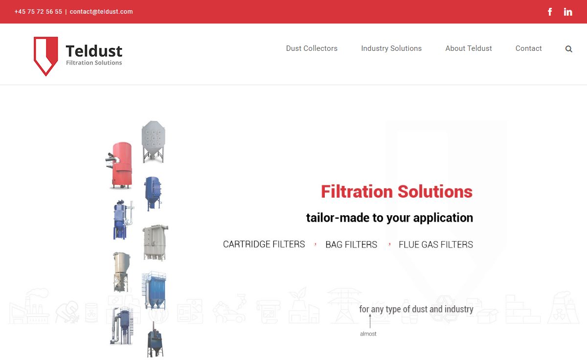 Industrial Dust Filtration Solutions | Teldust