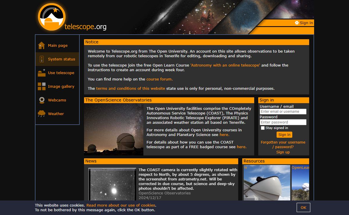 OpenScience Observatories