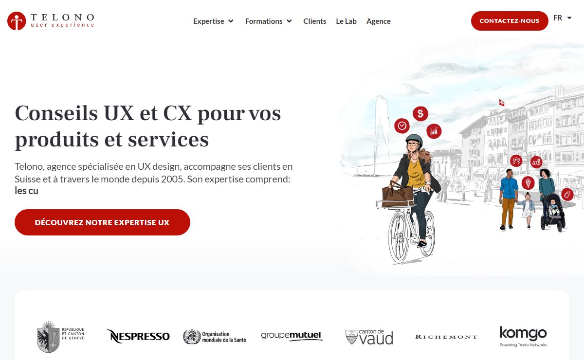 Agence spécialisée en UX design et CX à Genève, Suisse | Telono