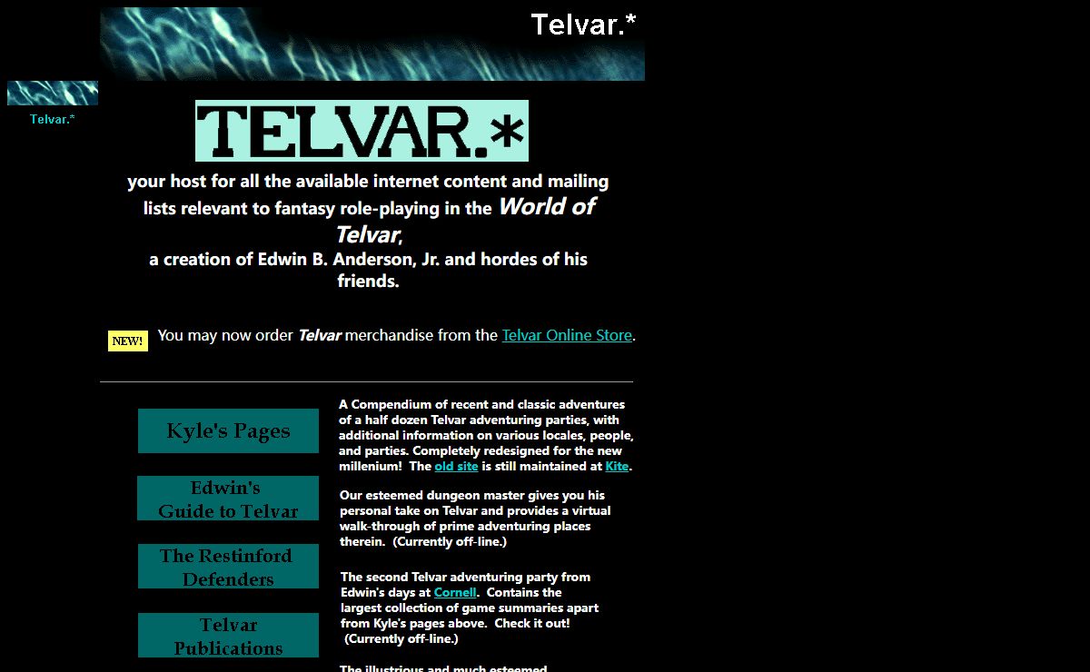 Telvar.* / Home for All Things Telvar