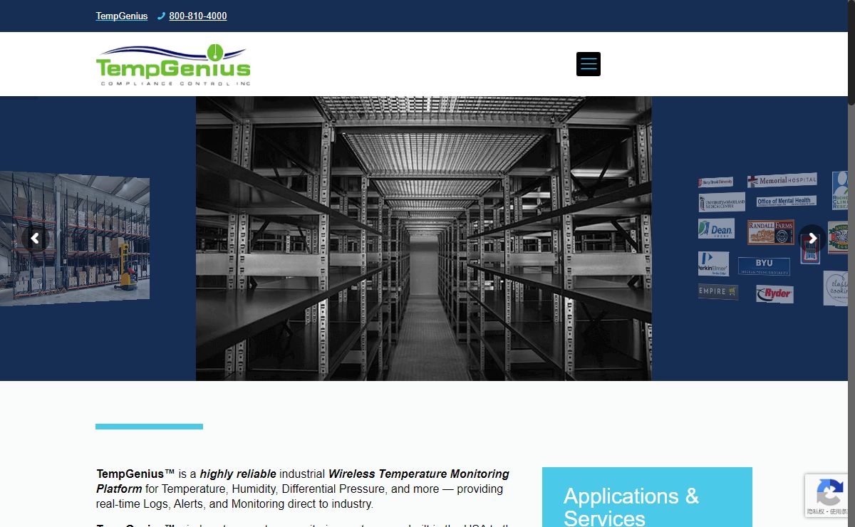Wireless Temperature Monitoring, Temperature Sensors | TempGenius