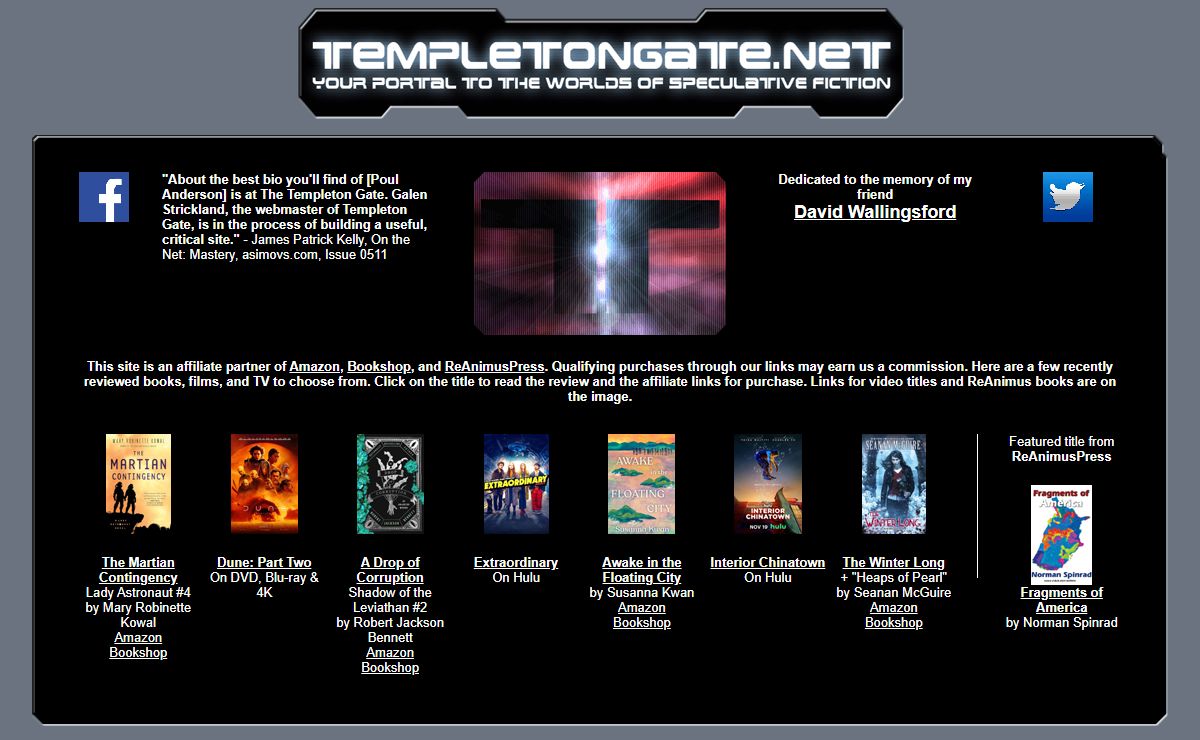 Templeton Gate 3.0 - Mainpage