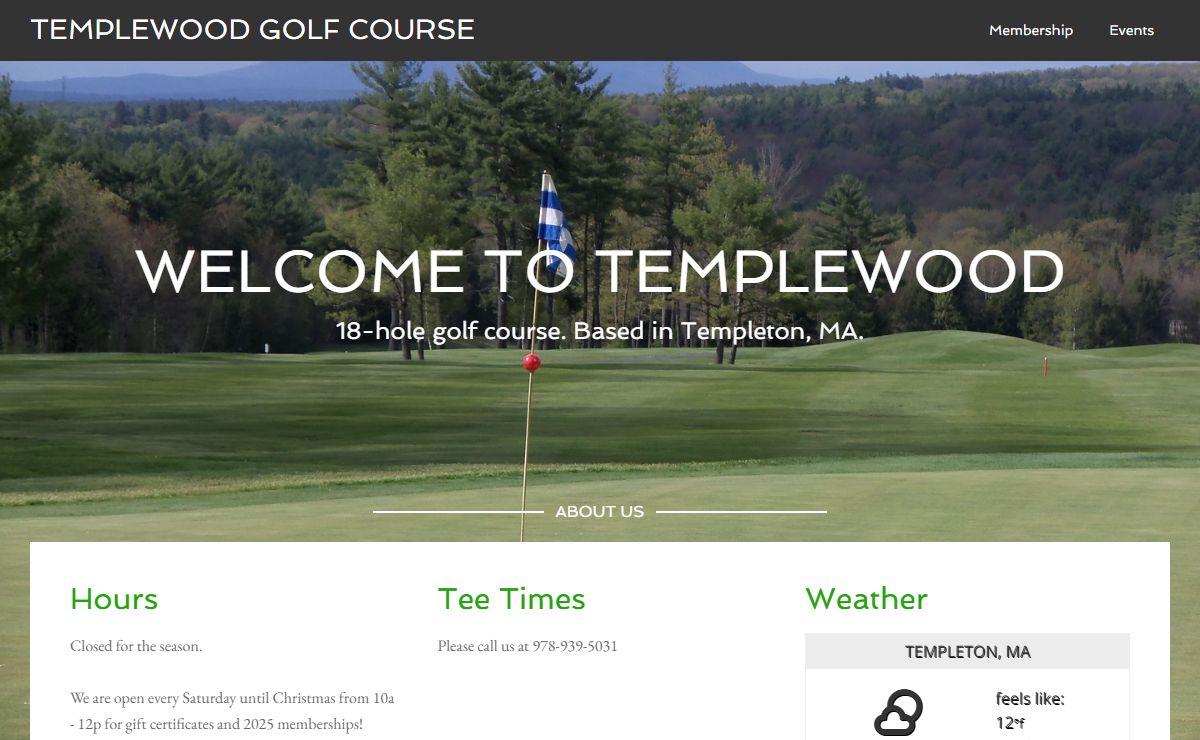Templewood Golf Course