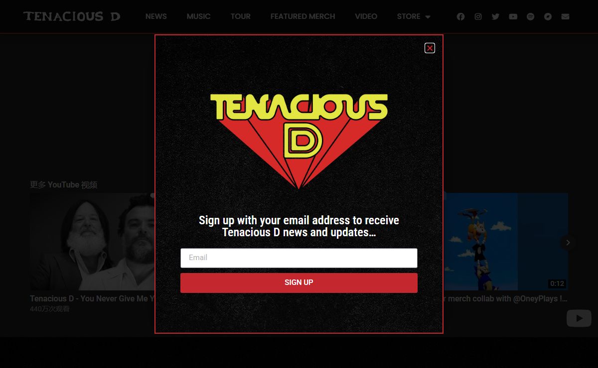 Home - Tenacious D