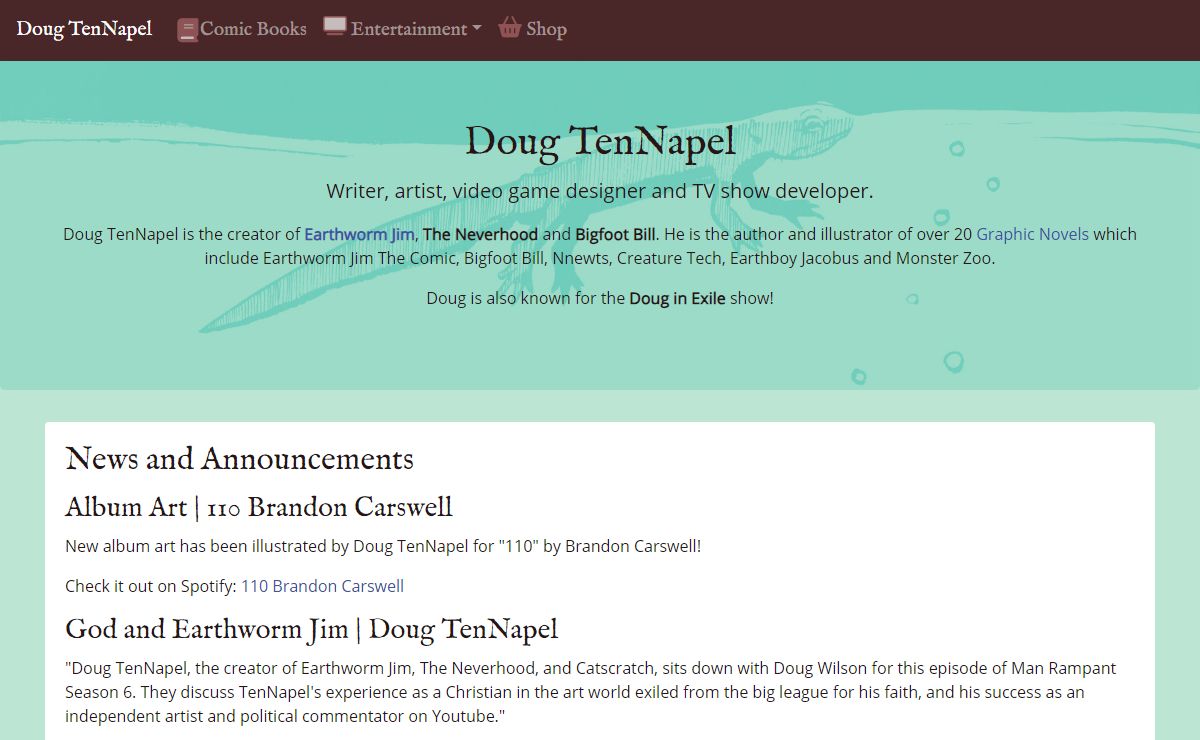 Doug TenNapel | Official site