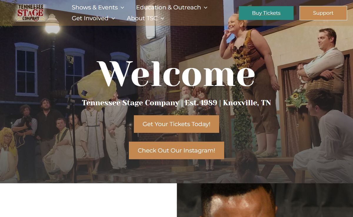 Home - Tennessee Stage Company