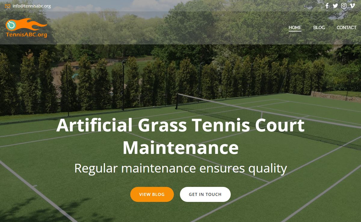 Home - Tennis Court Mainenance