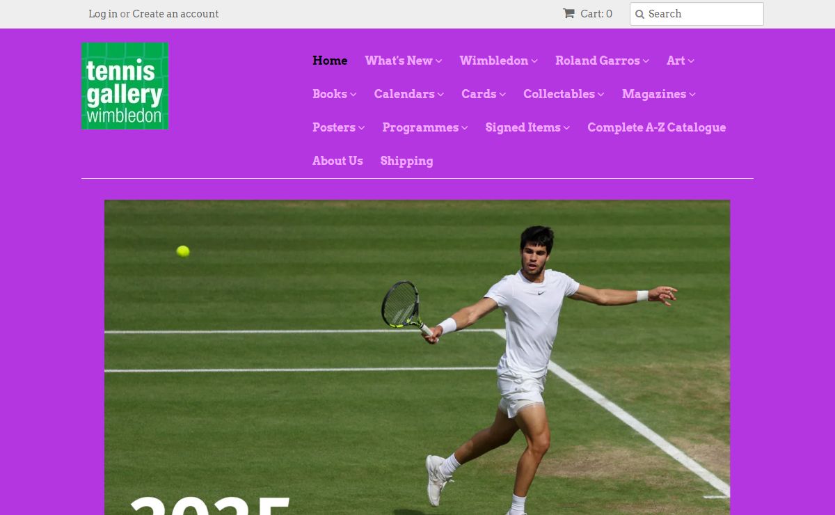 The World of Tennis Direct to YOU – Tennis Gallery Wimbledon