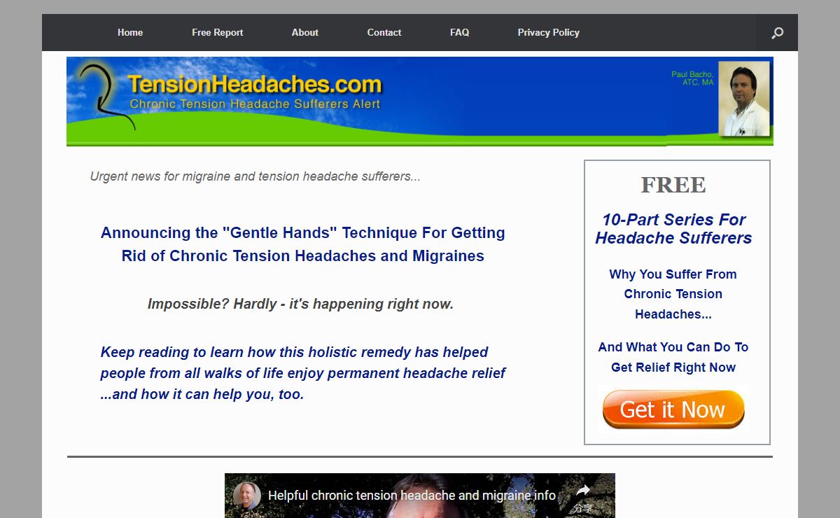 Tension Headaches - Tension Headaches