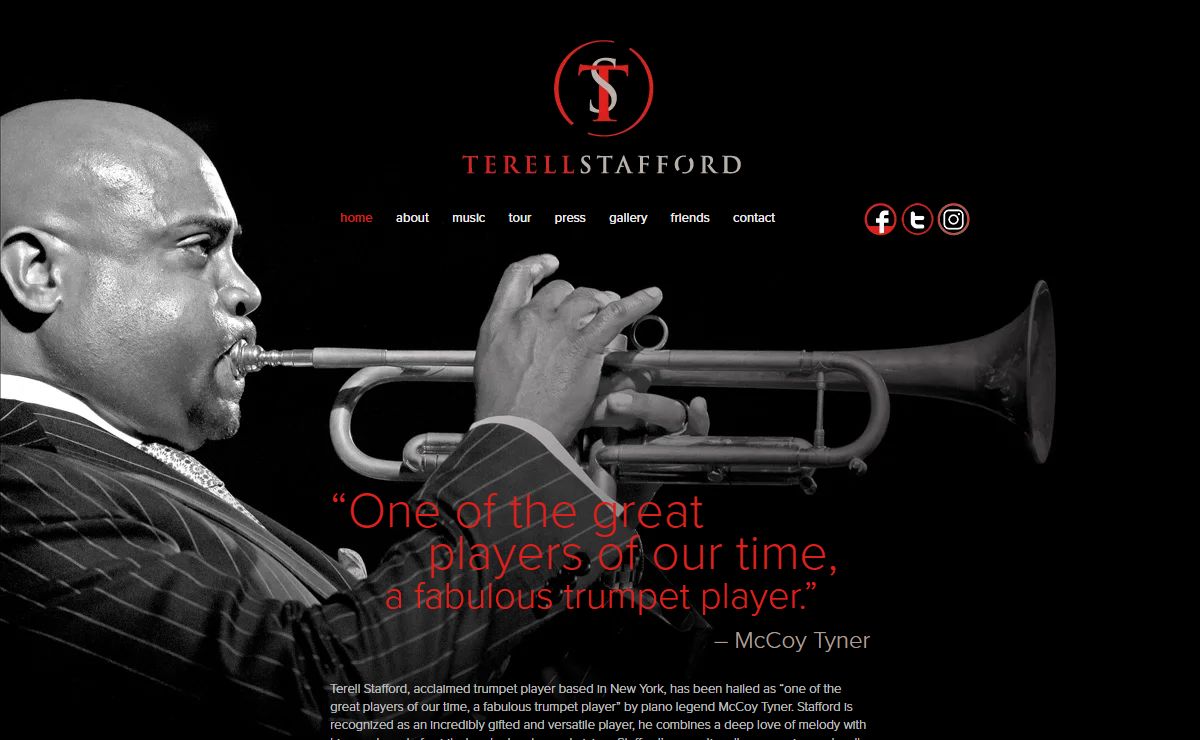Terell Stafford | Jazz Trumpet and Educator