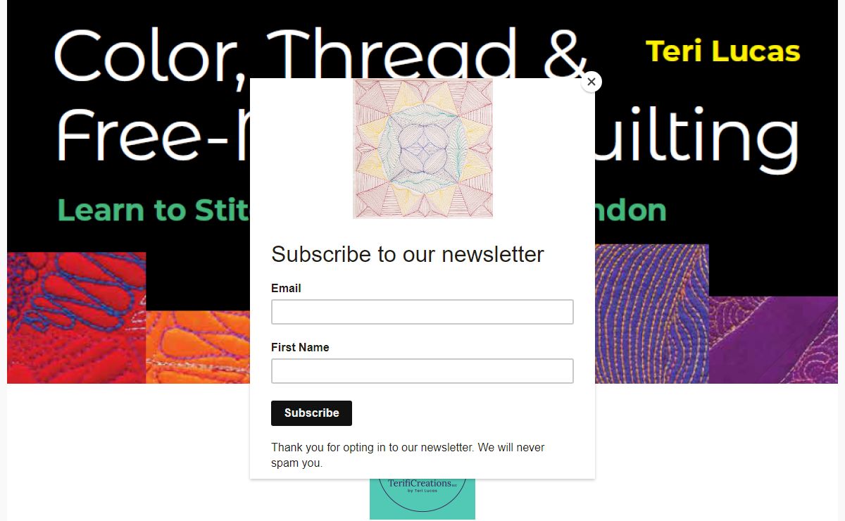 TerifiCreations by Teri Lucas – Giving Quilters Permission Since 2009