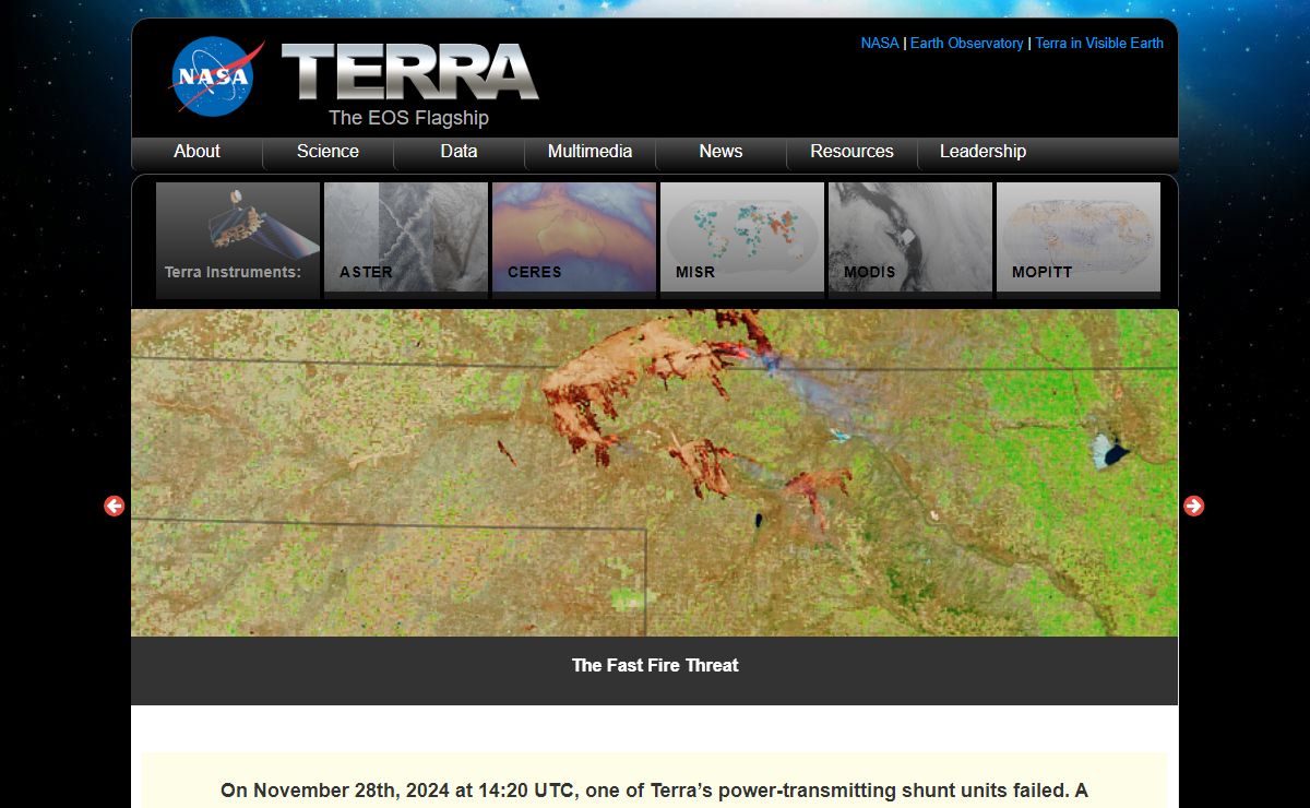 Terra | The EOS Flagship