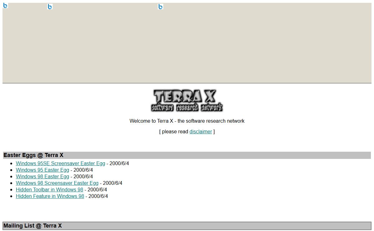Terra X - The Software Research Network