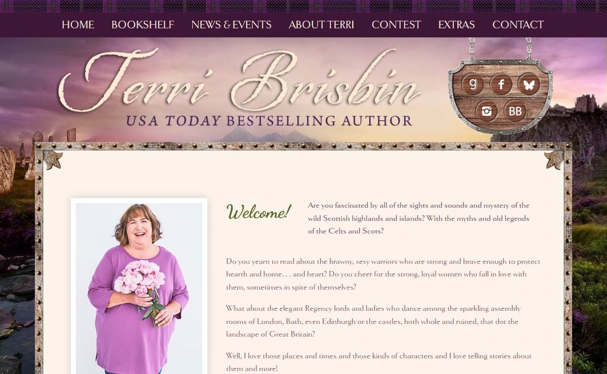 Terri Brisbin: Compelling, Sexy Historical Romance
