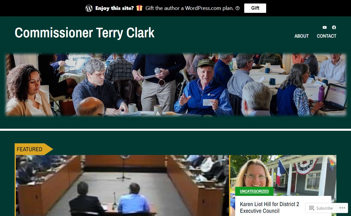 Commissioner Terry Clark – Let's Talk About It