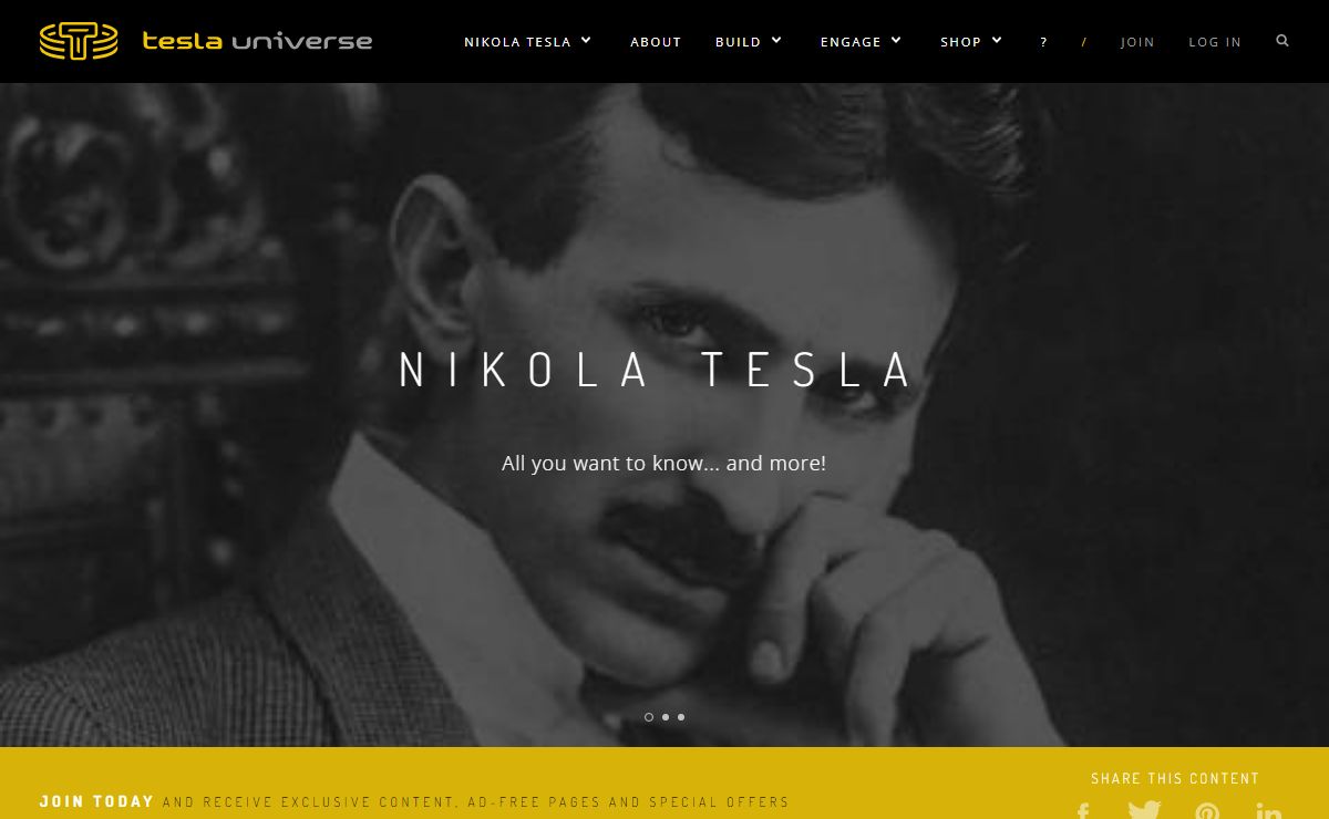 Nikola Tesla Universe
