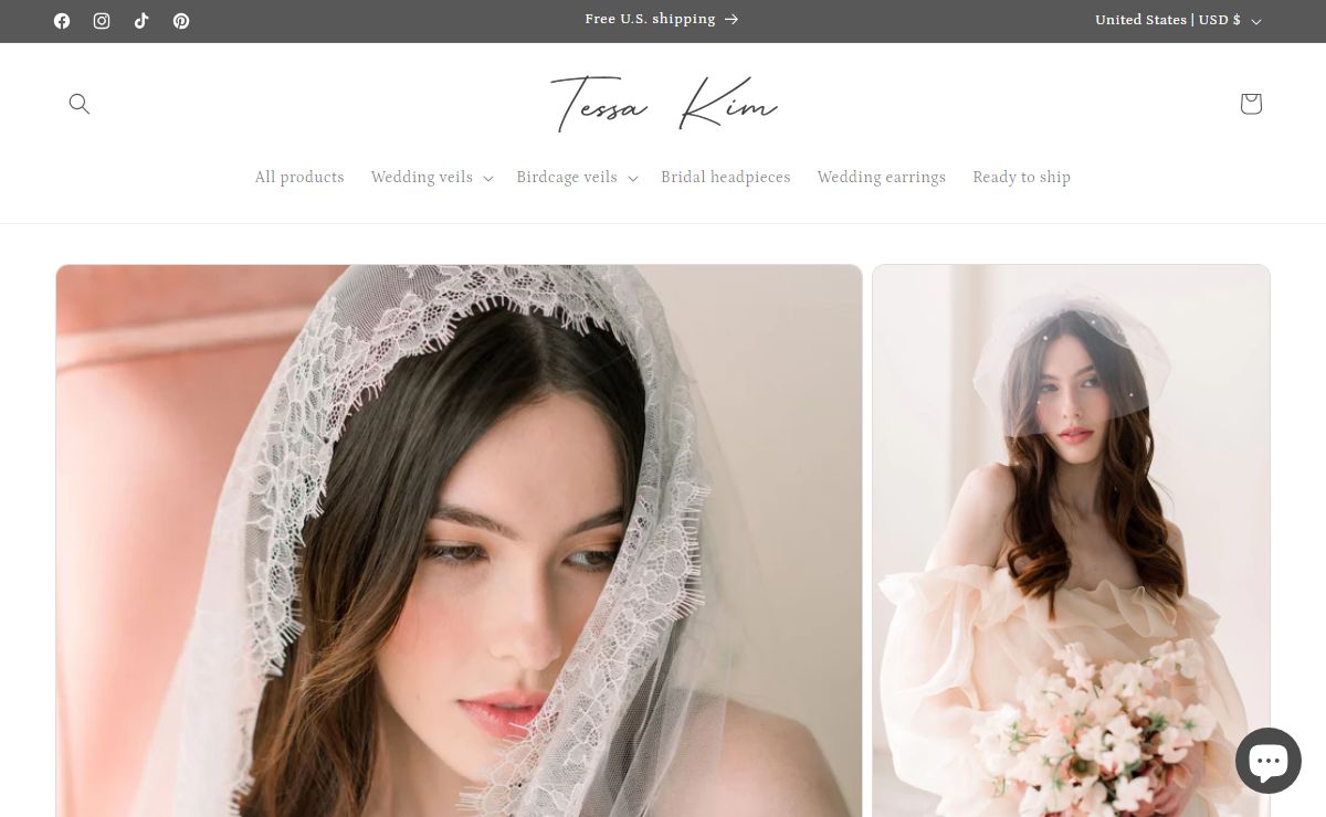 Wedding Veils | Birdcage veils | Dew drop veils | Bridal Veils