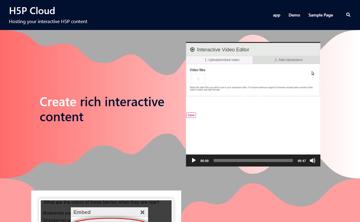H5P Cloud – Hosting your interactive H5P content