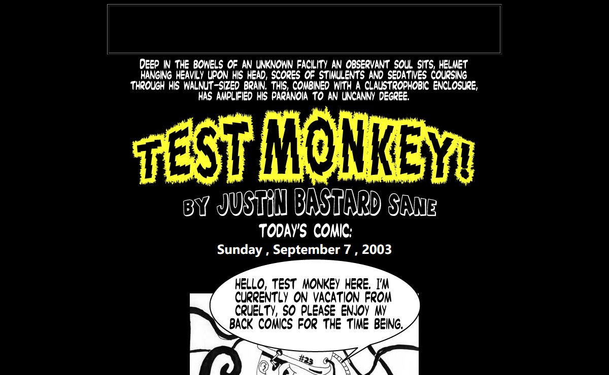 Test Monkey!