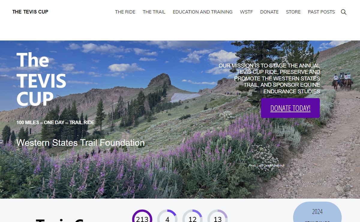 The Tevis Cup – 100 Miles – One Day Western States Trail Ride – 100 Miles – 1 Day – Trail Ride