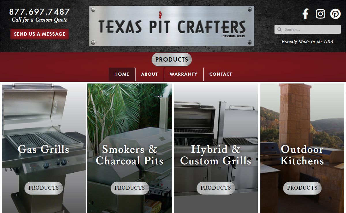 Texas Pit Crafters – Crafted by Texans