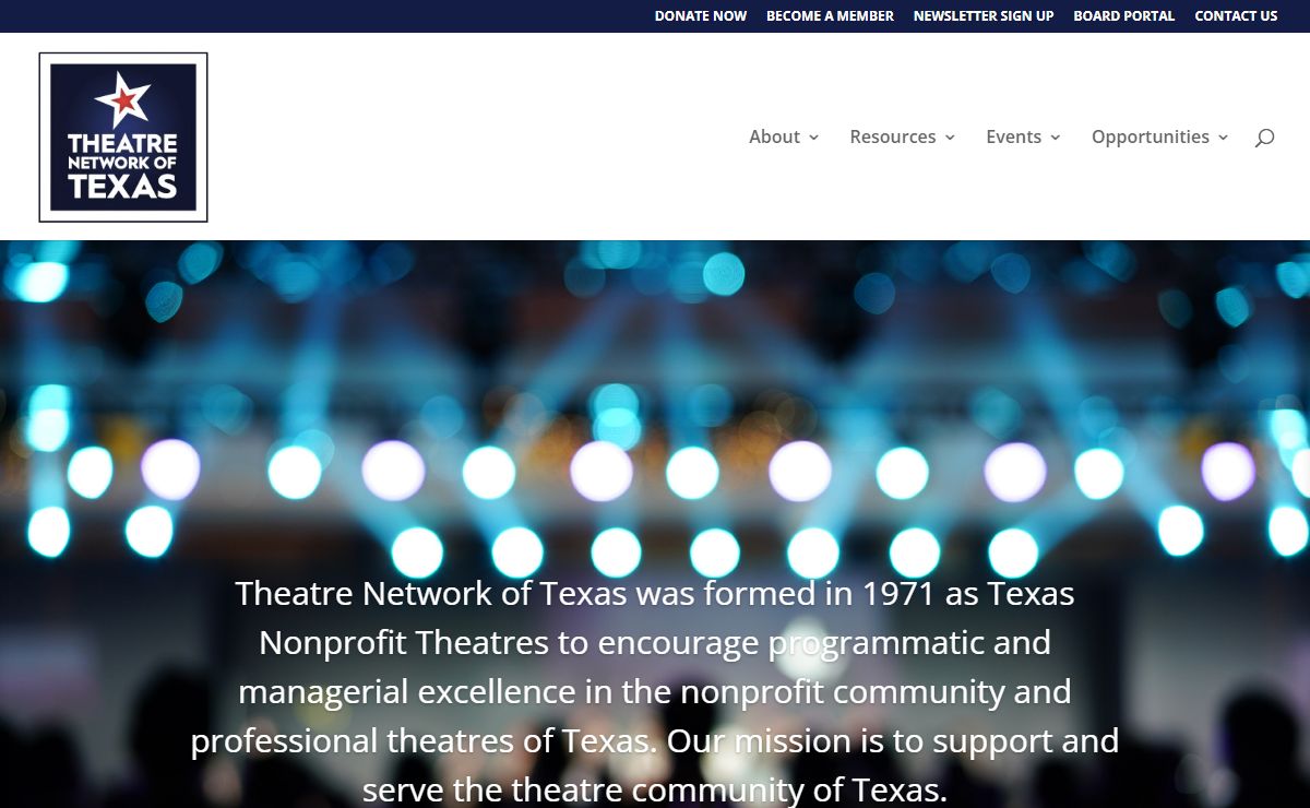 Theatre Network of Texas | Connections. Resources. Dramatic Results.