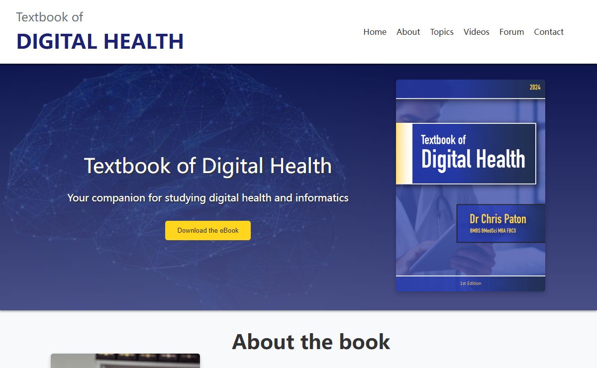 Textbook of Digital Health