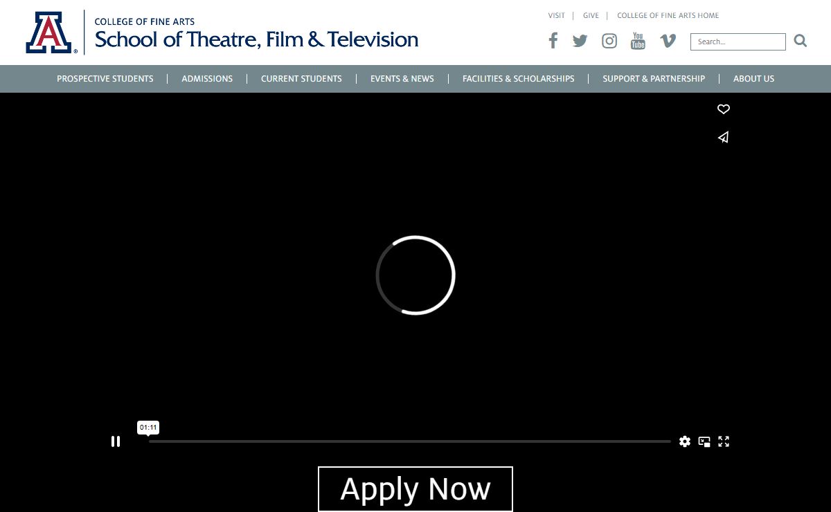 School of Theatre, Film & Television