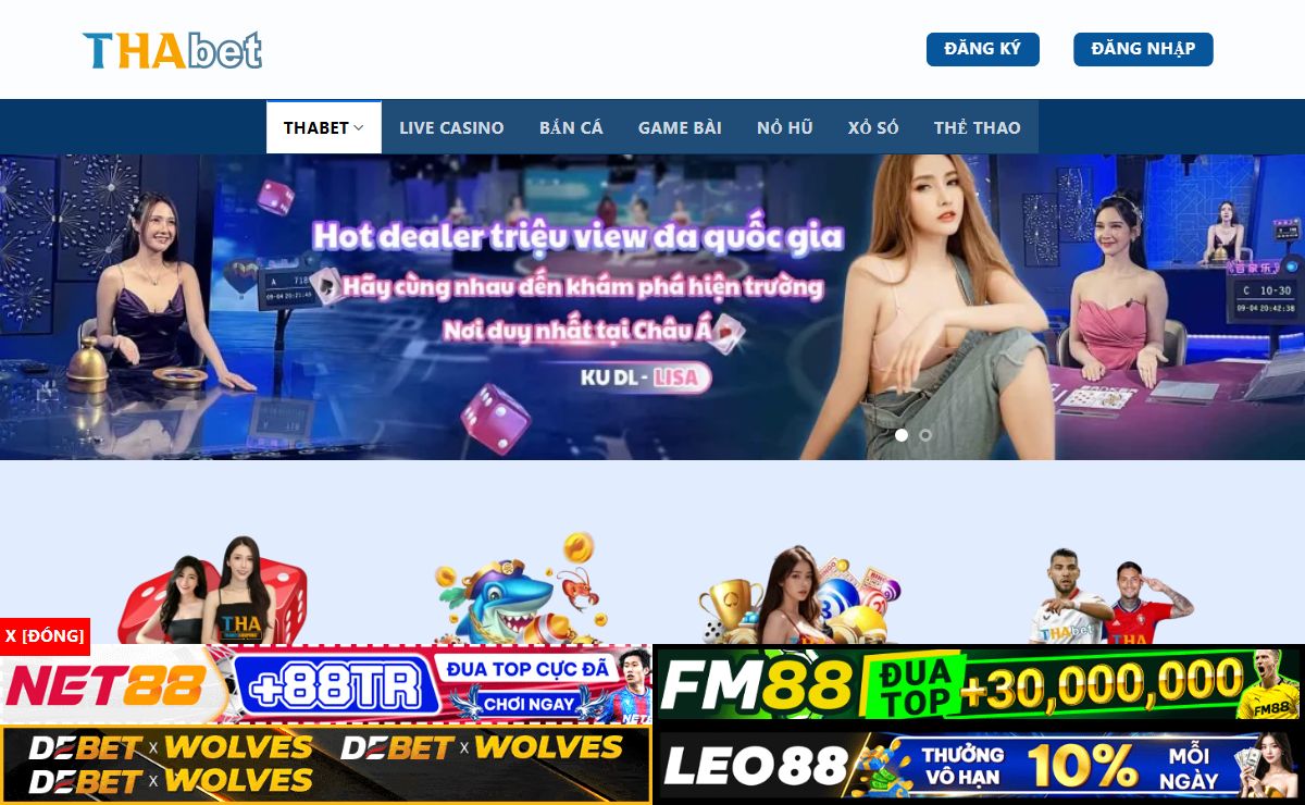 THABET 🎖️ Link Vào Nhà Cái Tha bet Mới Nhất ✔️ Tha Mobile