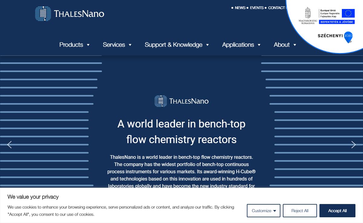 ThalesNano - Continous flow technology