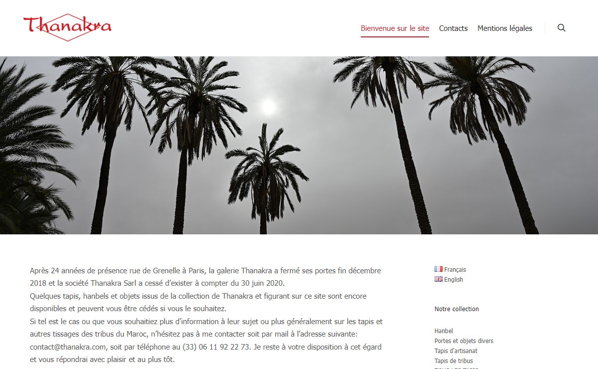 Bienvenue sur le site de Thanakra - Thanakra - Tapis des tribus du Maroc