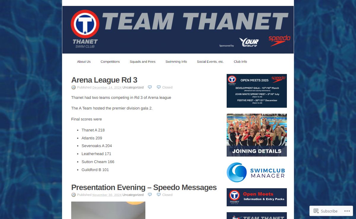 Thanet Swim Club