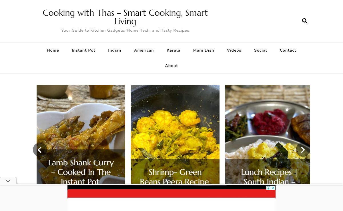 Cooking with Thas – Smart Cooking, Smart Living – Your Guide to Kitchen Gadgets, Home Tech, and Tasty Recipes