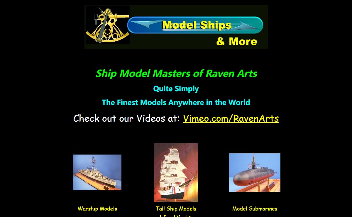 Raven Arts & Ship Model Masters