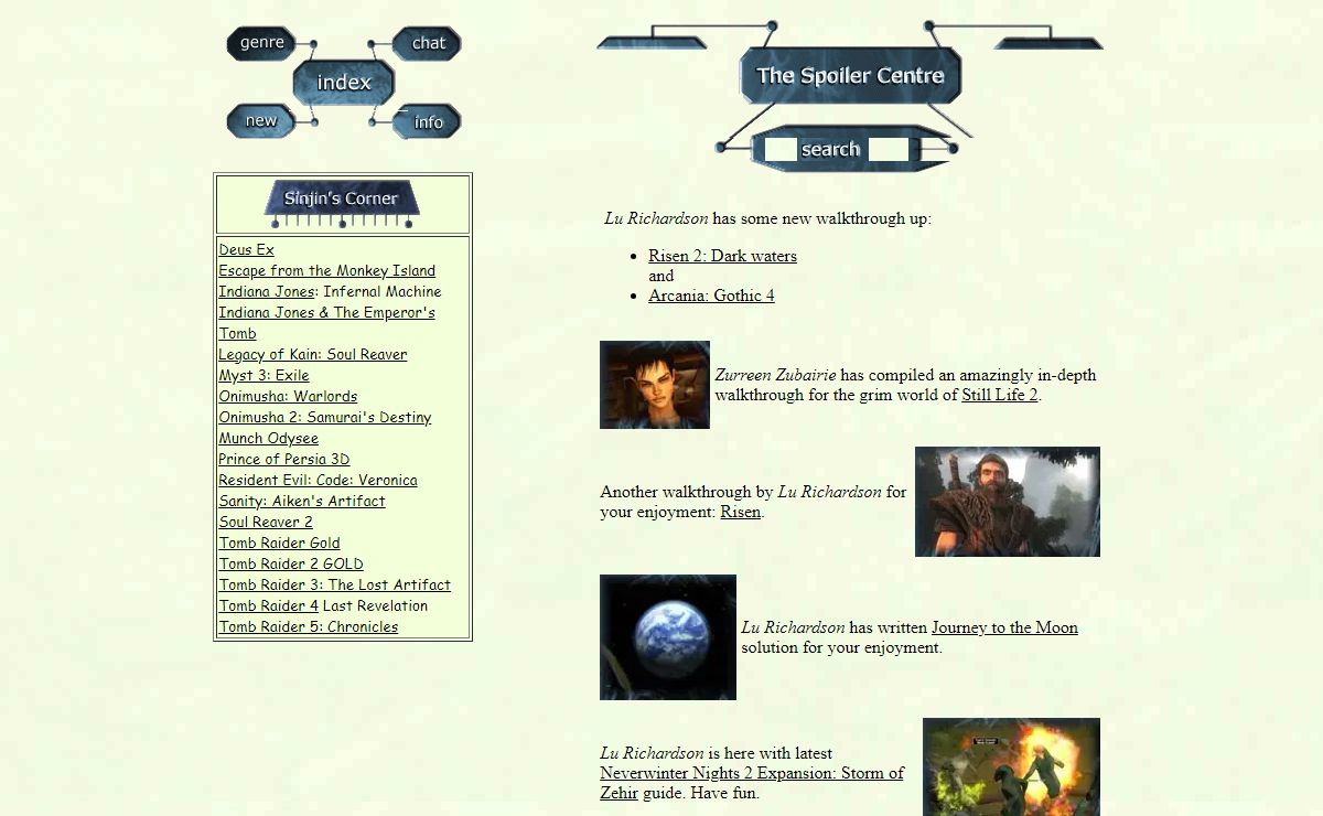 The Spoiler Centre
