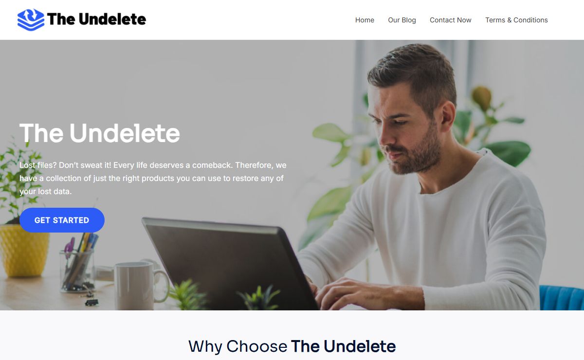 The Undelete - Recover Your Lost Data with Ease.