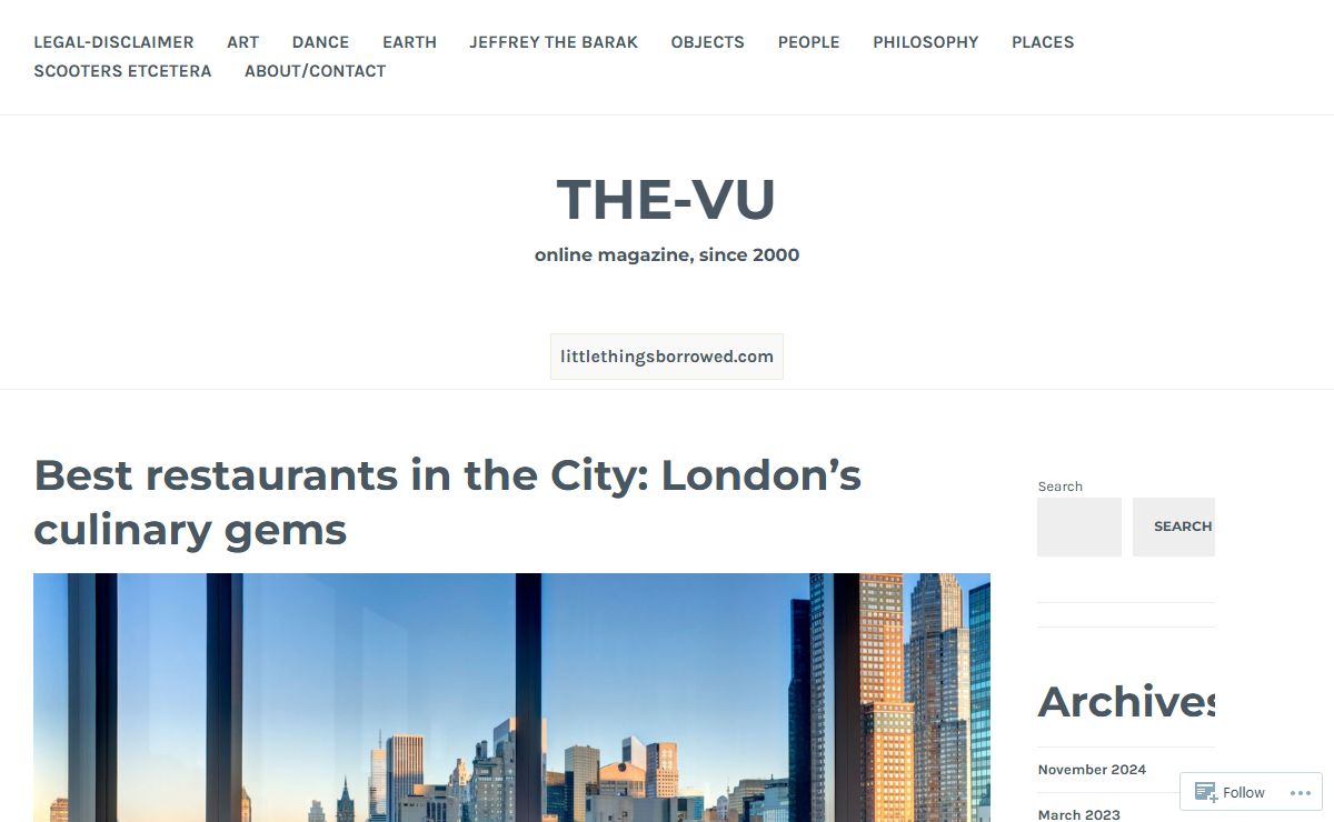 the-vu – online magazine, since 2000